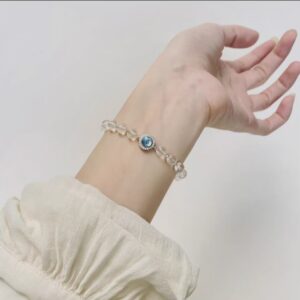 Oceanic Clarity Bracelet（clear quartz bracelet）