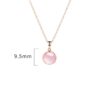 Oplus_16908288 pink crystal necklace